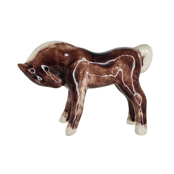 Dorothy Kindell Foal Baby Horse Figurine Head Tucked Down - Picture 6 of 10